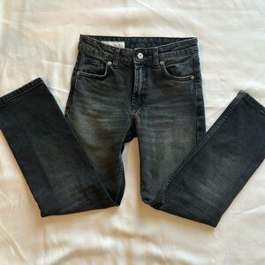 Zara black jeans size 0